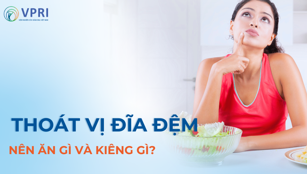 Thoát vị đĩa đệm nên ăn gì