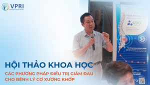 Hội thảo Khoa học: Các phương pháp Điều trị Giảm đau cho bệnh lý Cơ xương khớp